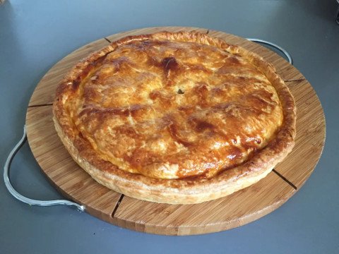 tourte au pommes