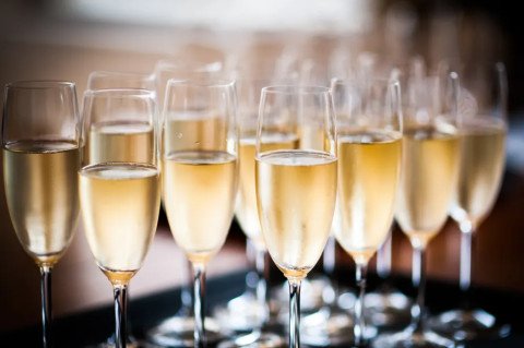 champagne à la mangue