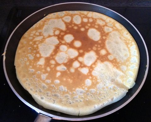 Pâte à crêpes au beurre qui chante