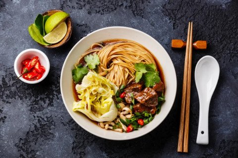 Ramen au boeuf au Cookeo