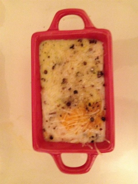 Oeufs cocotte au pesto