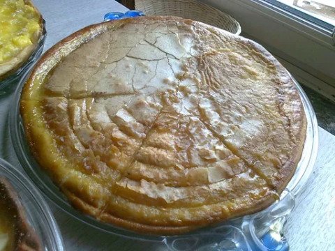 Tarte au sucre roux