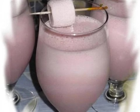 Milk-shake à la guimauve