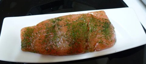 saumon à la scandinave gravelax