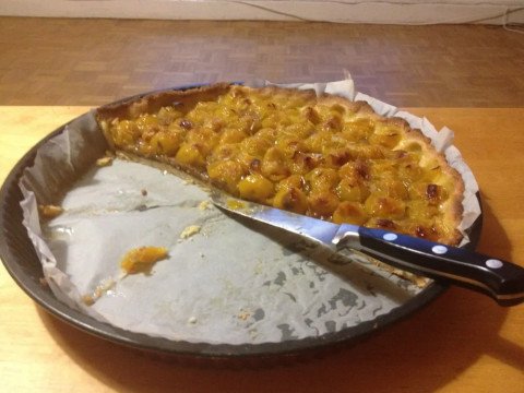 Tarte prunes spéculoos