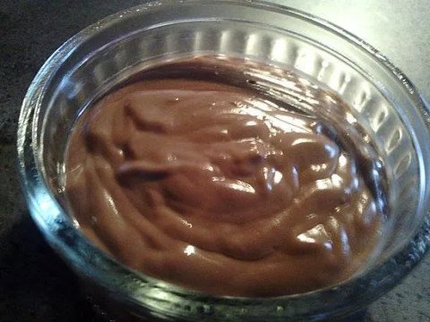 Crème au chocolat (sans gluten)