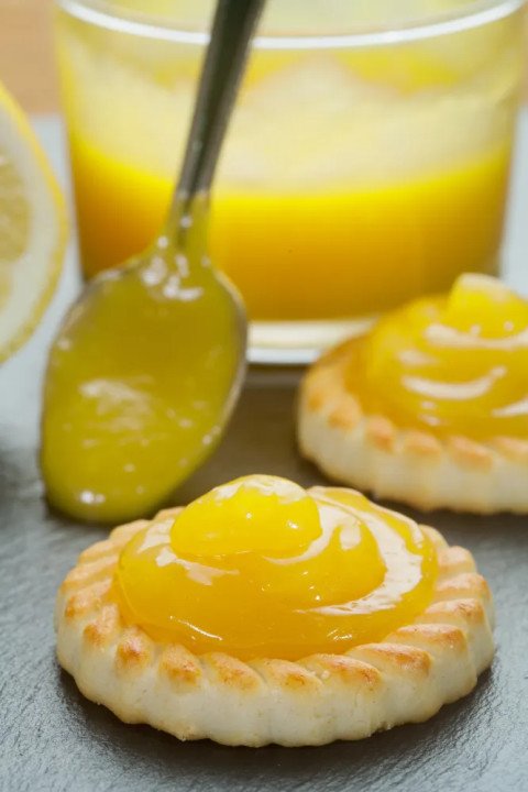 Douceur sablée au lemon curd