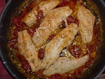 Filets de loup de mer au four