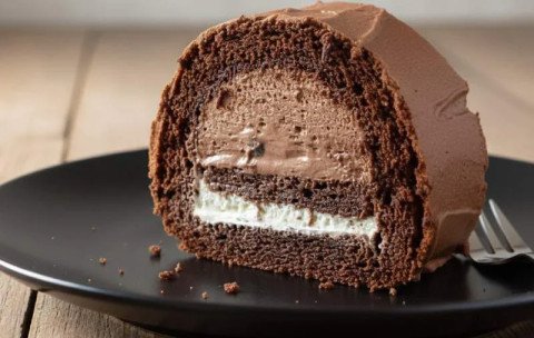 Bûche façon forêt noire