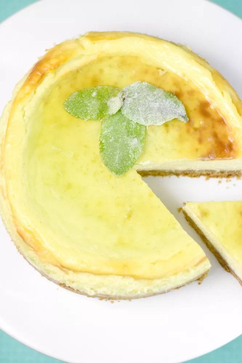 Mojito façon cheesecake