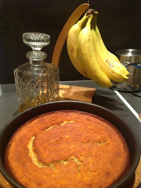 Gâteau rhum banane façon cuba