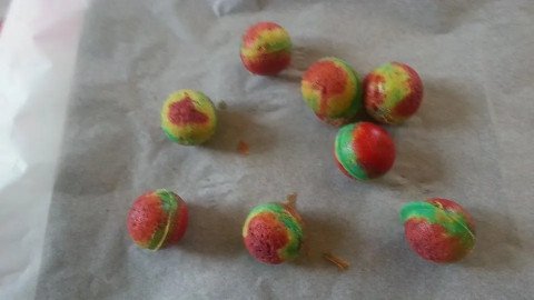 Pops cakes rainbow