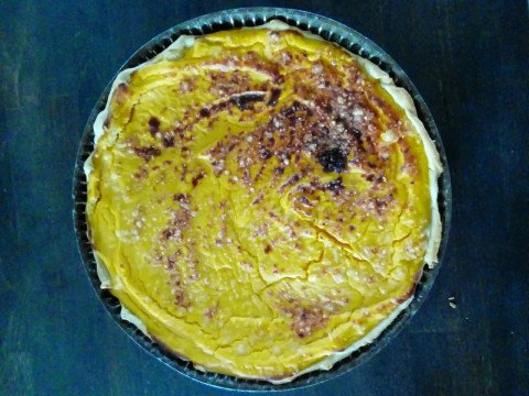 Tarte salée à la courge sucrine du Berry