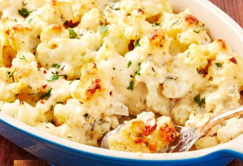 Gratin chou fleur au Thermomix