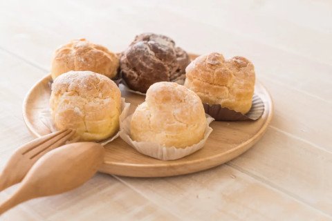 Petits choux à la crème de café