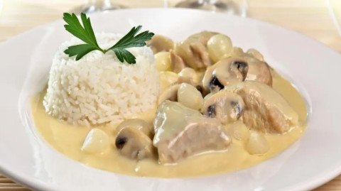 Blanquette de veau au citron vert