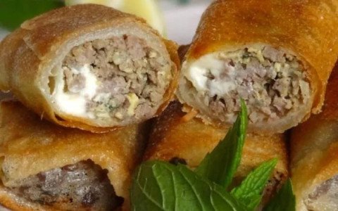 Bourek à la viande hachée