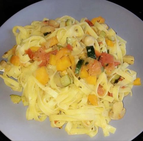 Tagliatelles aux légumes faciles