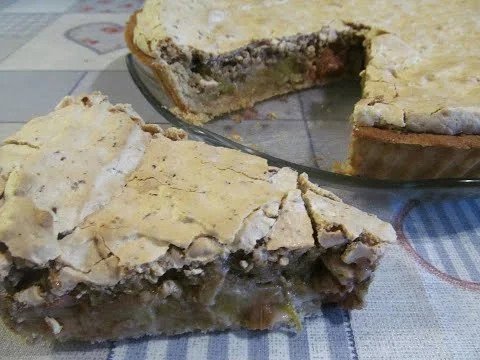 Condoeuvre (tarte rhubarbe ou groseilles à maqueraux)