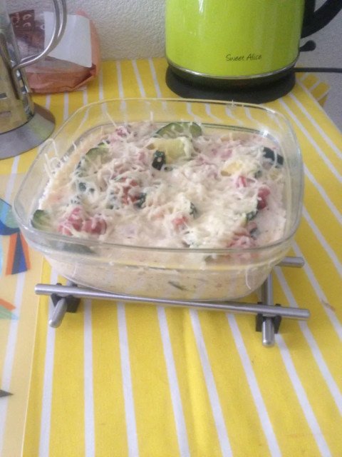 Lasagnes à la bolognaise au micro-ondes