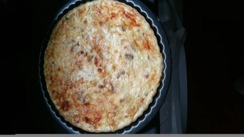 Quiche aux noix de Saint-Jacques et aux crevettes