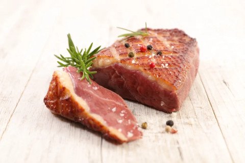 Magrets de canard au miel au Cooking Chef