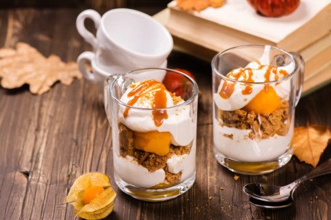 Tiramisu à la courge et à l'orange