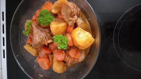 Sauté de veau facile aux légumes