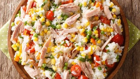 Salade de riz niçoise