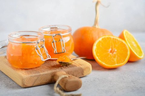 Confiture de citrouille sans sucre cristallisé