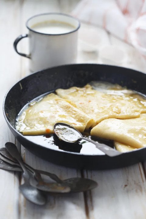 Pâte à crêpes sans oeuf