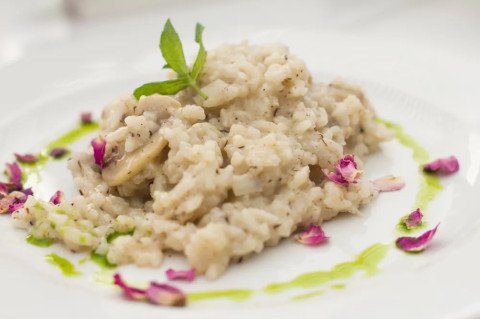 Risotto al pistacchio (aux pistaches)