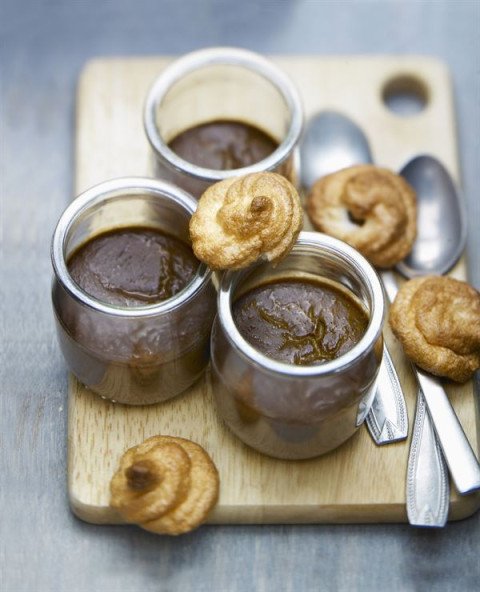 Crème péruvienne choco-caramel et café