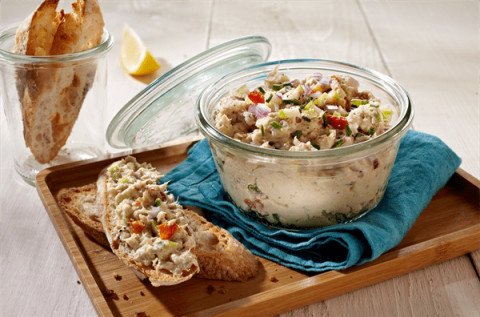 Rillettes de thon à l’avocat