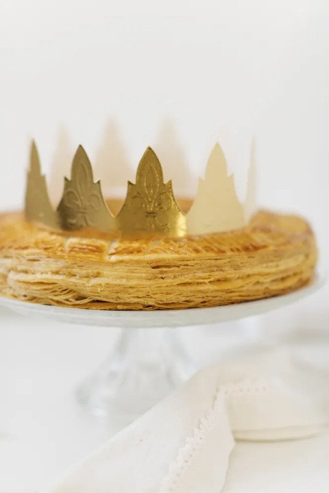Petites galettes des rois poire - chocolat
