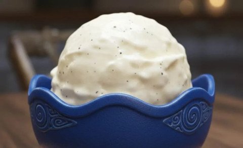 Crème glacée à la vanille