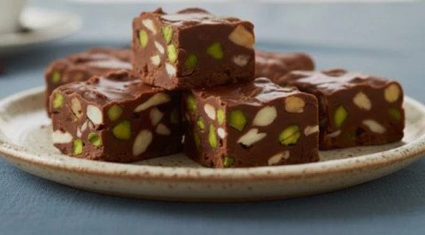 Nougat tendre au chocolat