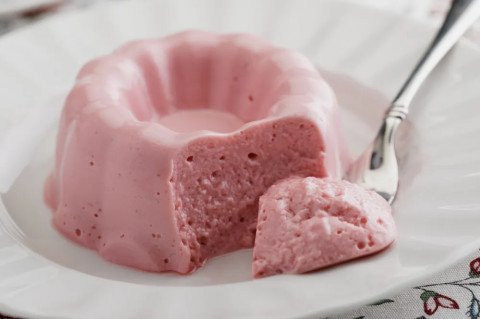 mousse framboise ou fraise