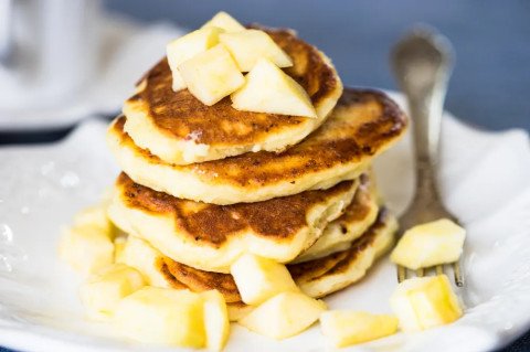 Pancakes aux pommes