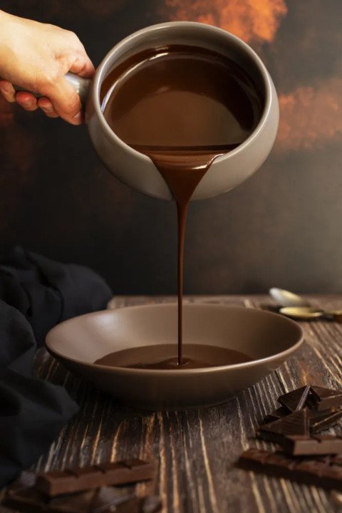 Ganache au chocolat au Cooking Chef