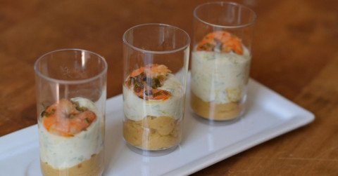 Verrines apéritives
