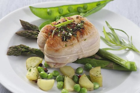 Paupiettes de veau flambées au Cognac