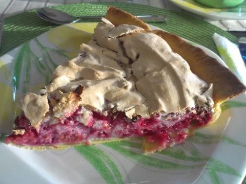 tarte meringuée aux fruits rouges facile
