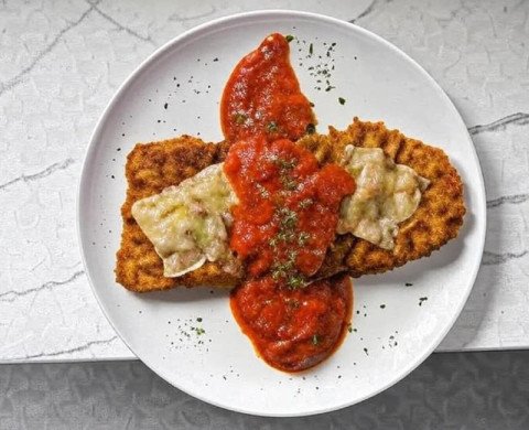 Escalopes de veau Parmigiana