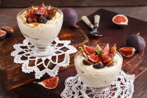 Tiramisu aux figues