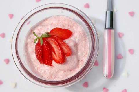 Mousse légère aux fraises Tagada