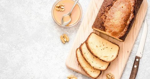 Gâteau pour le petit déjeuner sans sucre