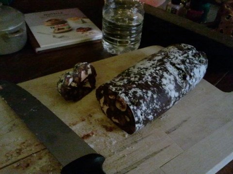 Saucisson aux spéculoos