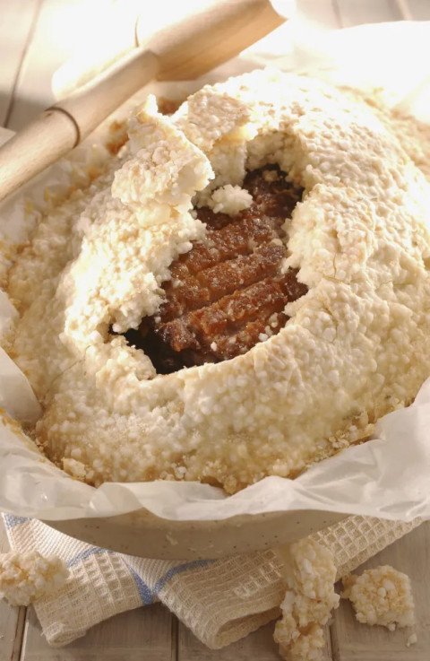 magrets de canard en croûte de sel