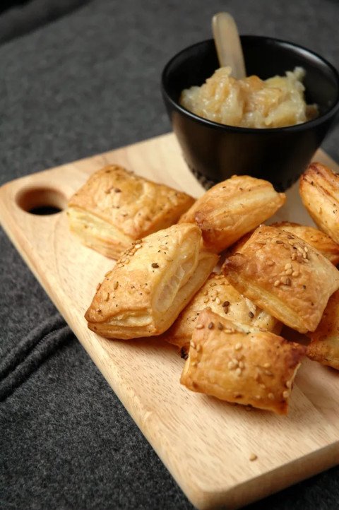 Feuilletés à l'oignon